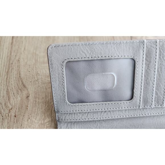 Fossil Gray Leather Wallet - Picture 8 of 13